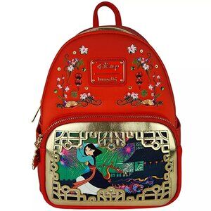 LOUNGEFLY Disney MULAN Mini Backpack